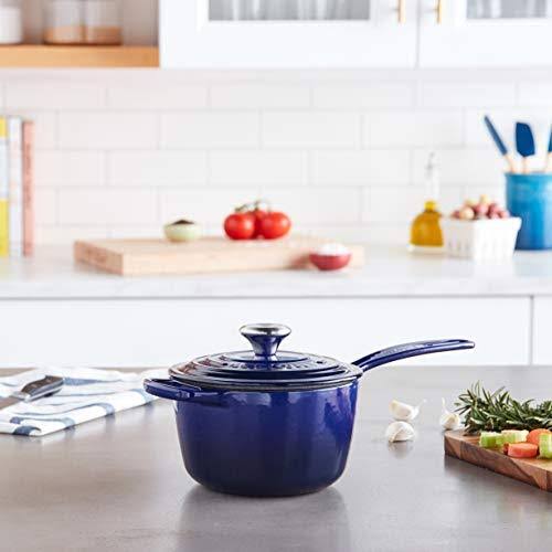 Indigo Cast Iron Saucepan I872637