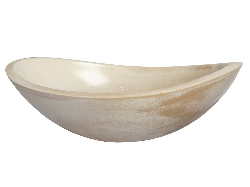 Cream Concrete Vessel Sink B76665