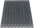 10 Pack 1U Horizontal Rack Mount Cable Management Panel with Cable Entry Brush for 19-Inch Rack Black U57458