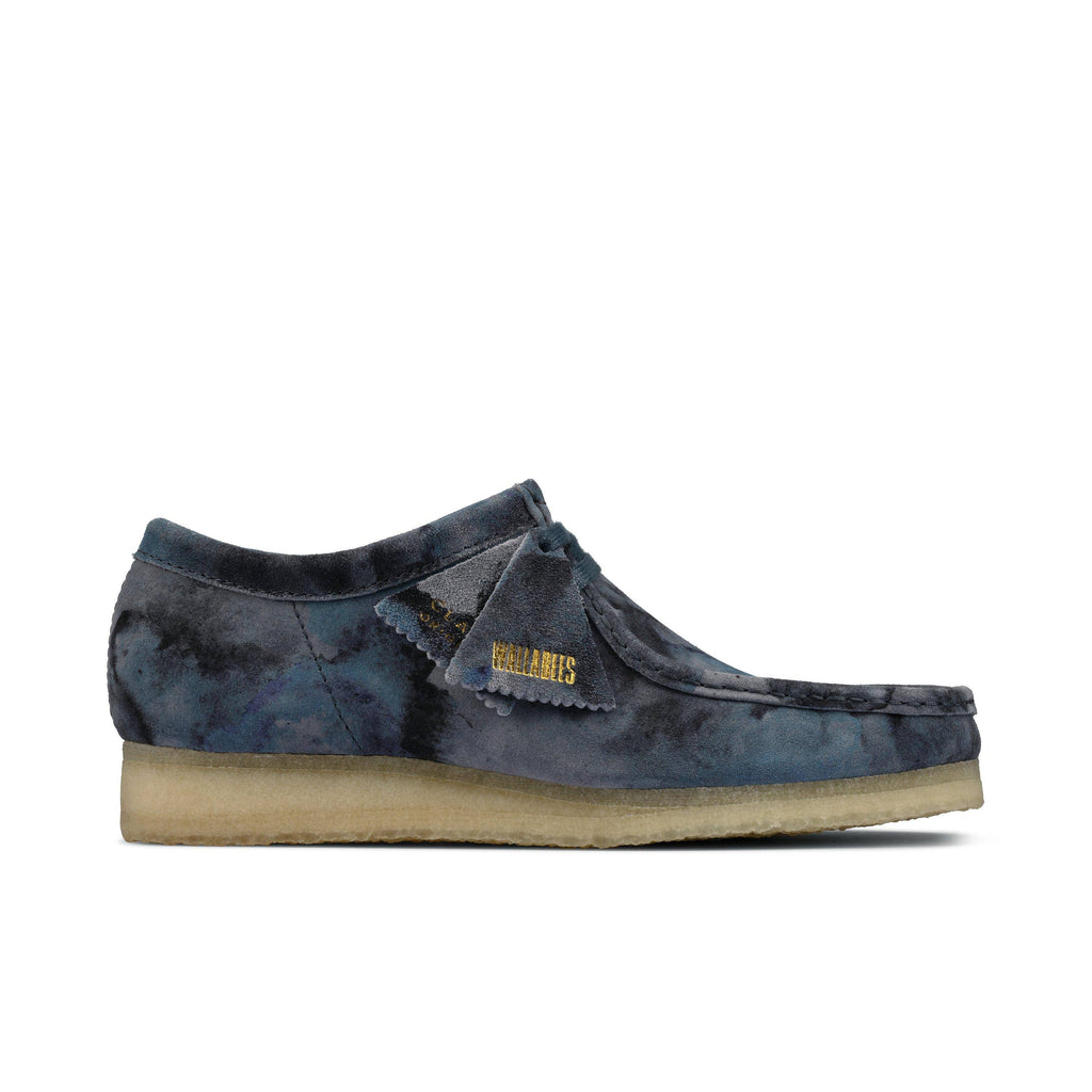 Blue Camo Wallabee Shoes I592