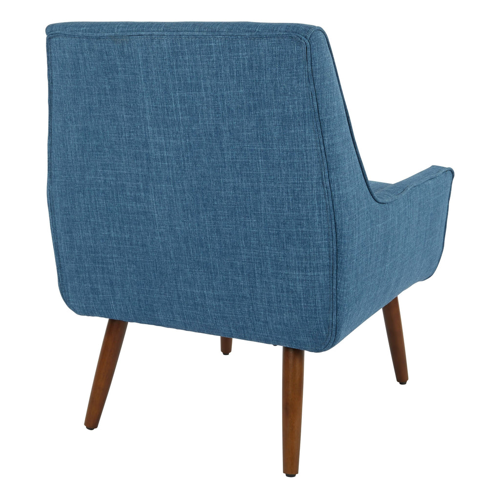 Blue Tufted Arm Chair D104380