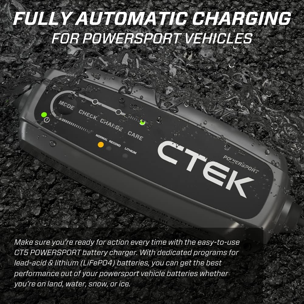 12V Battery Charger, Black, Pack of 2 B1675