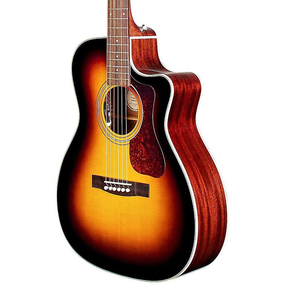 Sunburst Acoustic-Electric Guitar J14376