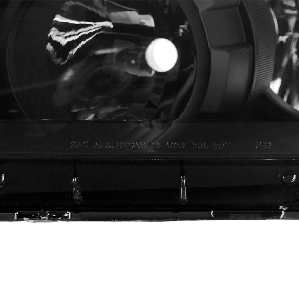 Black Smoked Toyota Tundra Headlights H975556