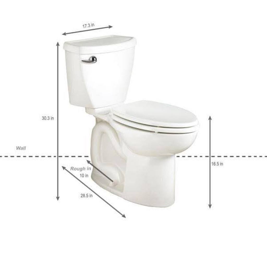 White Elongated 2-Piece Toilet B30930