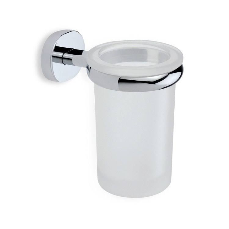 Satin Nickel Wall Mounted Toothbrush Holder B58166