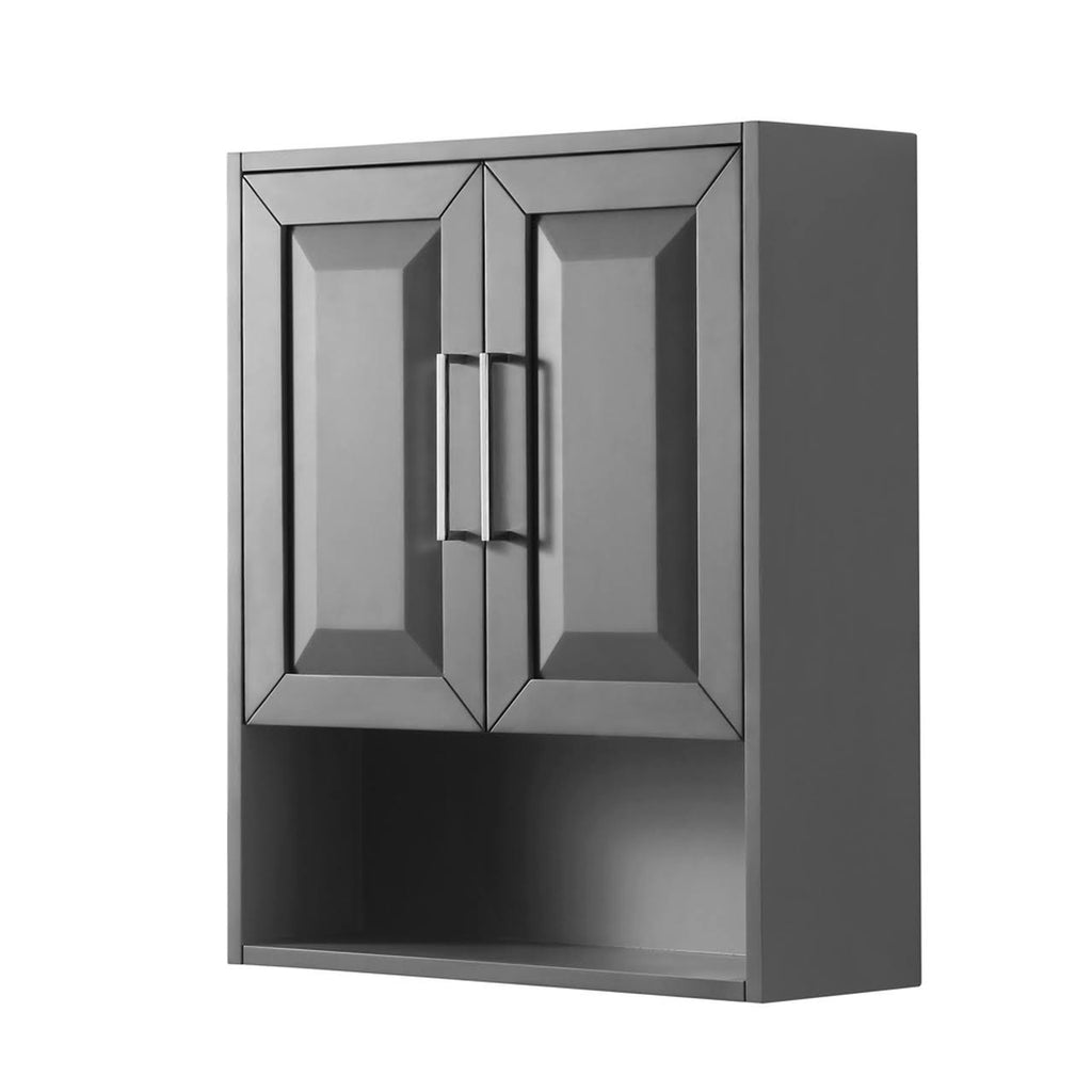 Dark Gray Wall-Mounted Storage Cabinet E5163