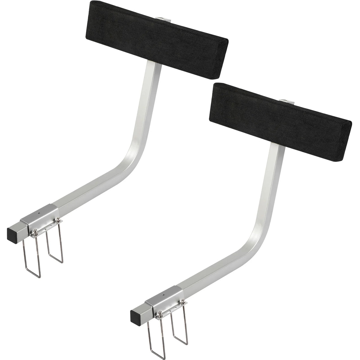 Galvanized Steel Trailer Guide-on with Carpet-padded Boards, One Pair L172