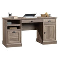 Executive Desk in Salt Oak E574