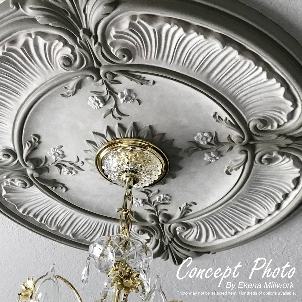 Ceiling Medallion Platinum Finished R799