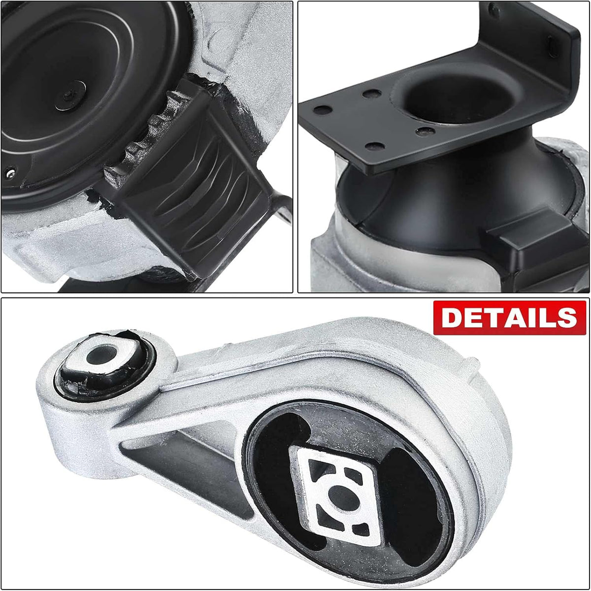 3PCS Engine Motor Mount Compatible with Ford Focus 2005 2006 2007 2.0L L4 Automatic Transmission Mount Pack of 2 M14831