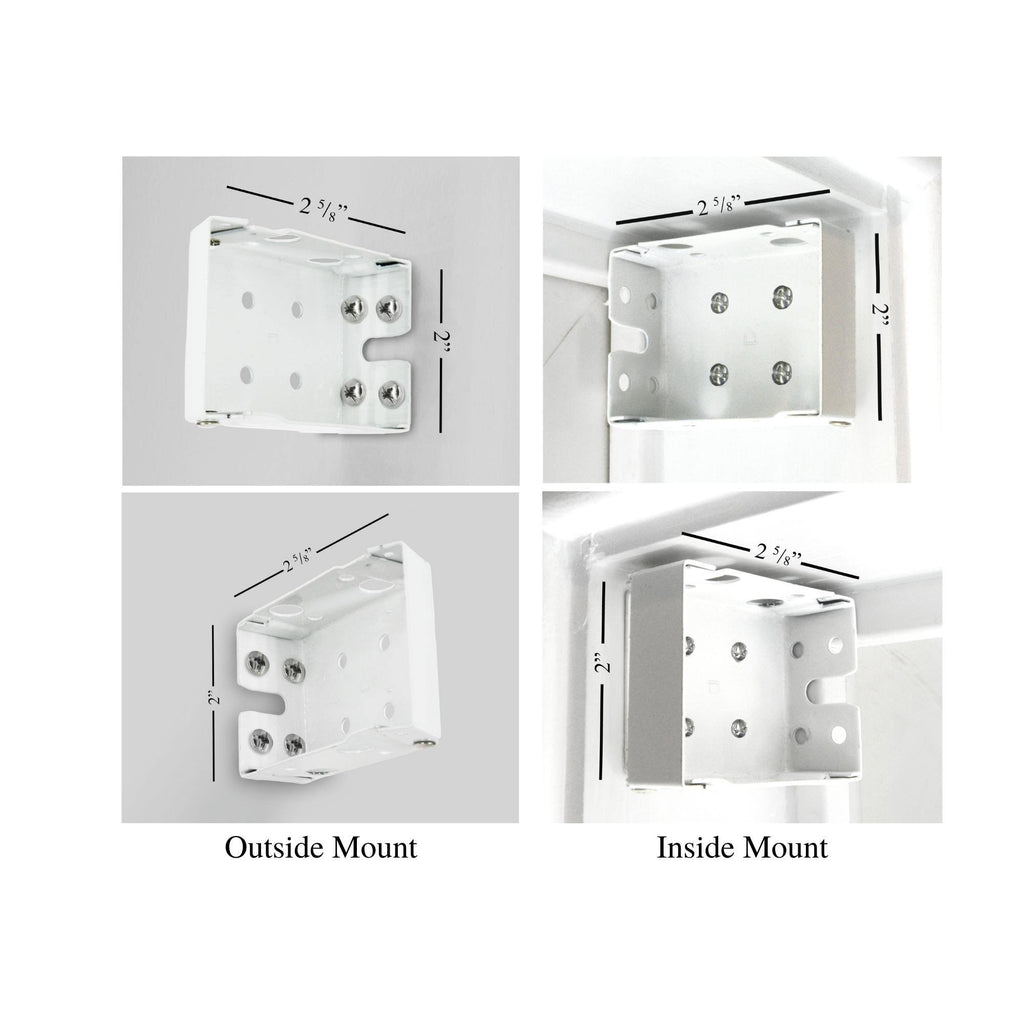 White Faux Wood Blinds N818516