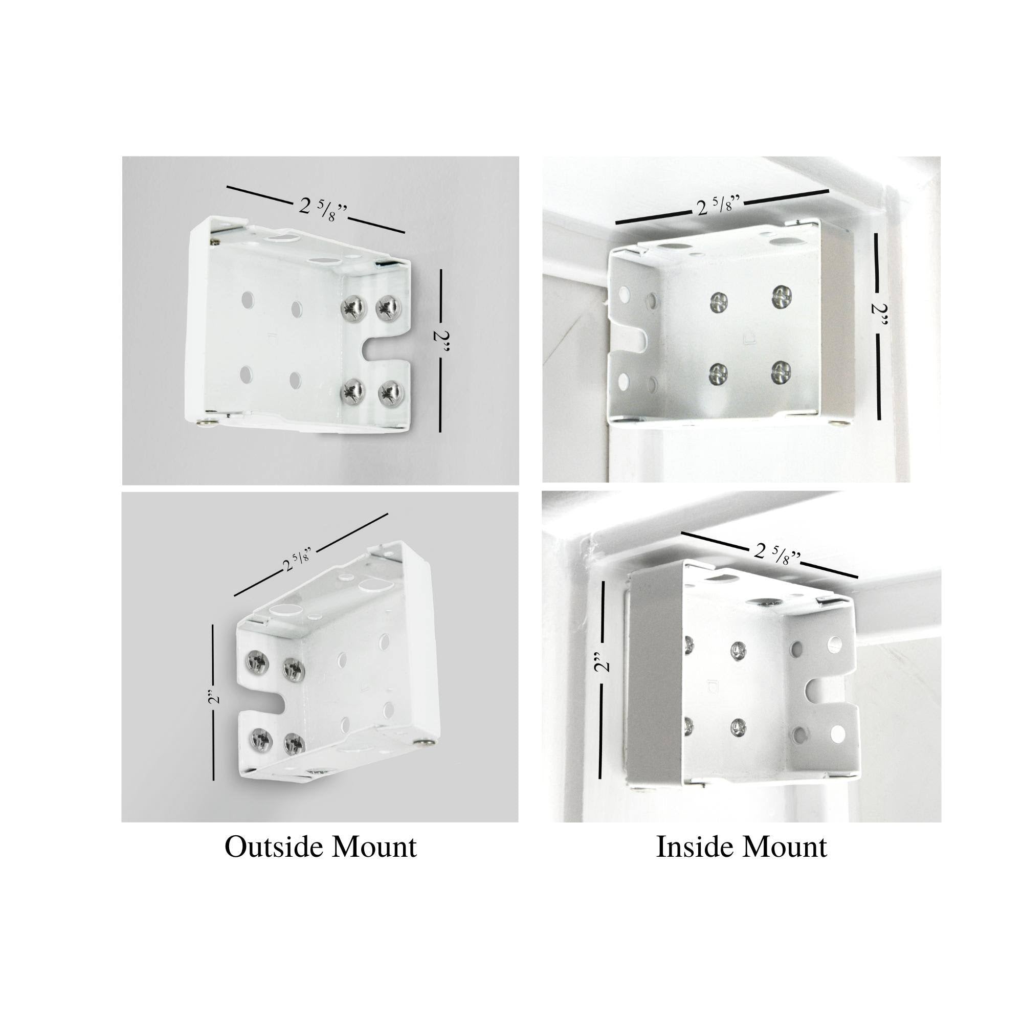 White Faux Wood Blinds N818516