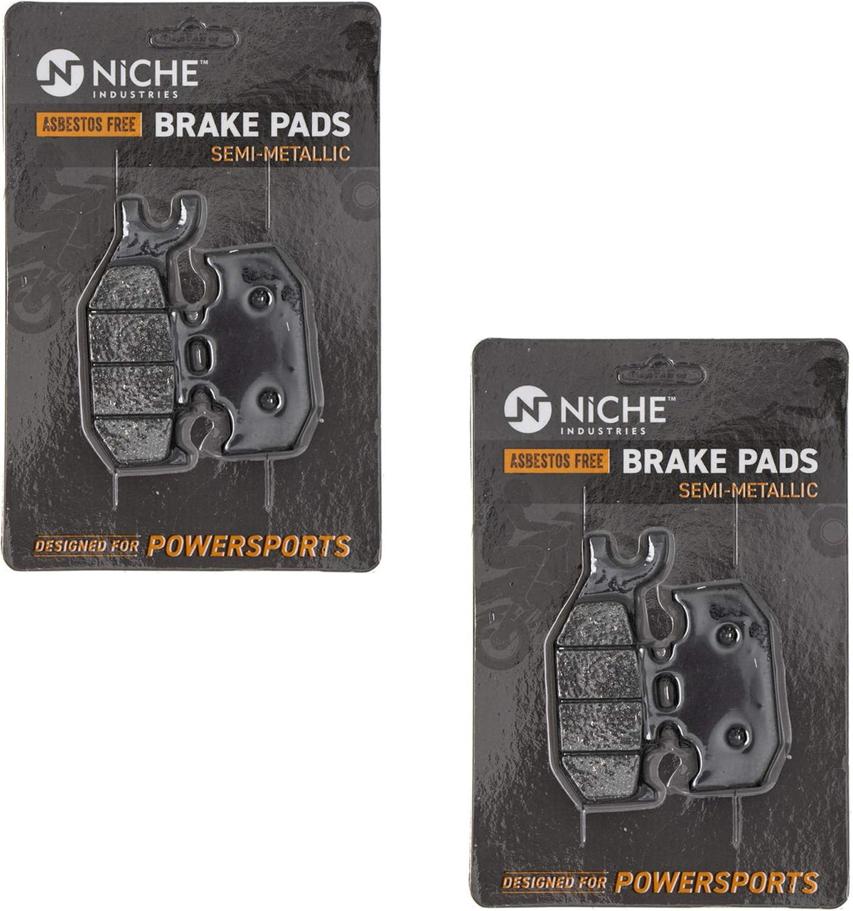 Brake Pad Kit Semi-Metallic Pack of 2 T815