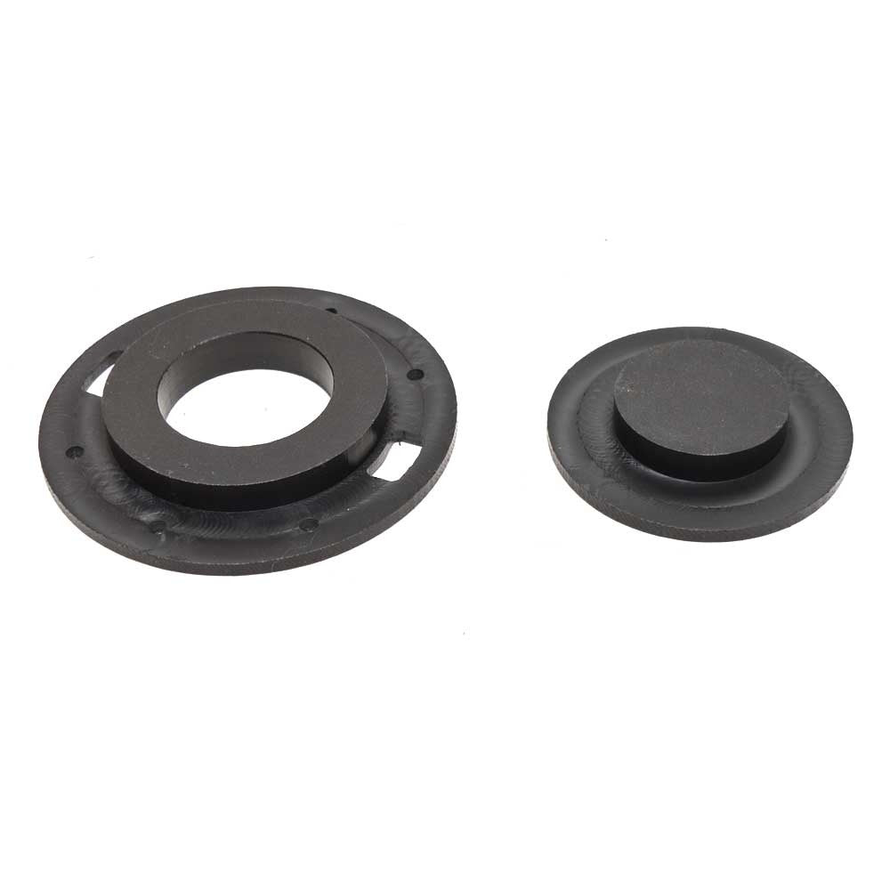 Boat Deck Plate and Ski Pylon 2 1/2 Inch Black Q539857
