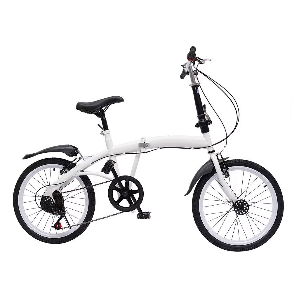 20-inch Folding Bike 7 Speed Double V Brake Carbon Steel X493