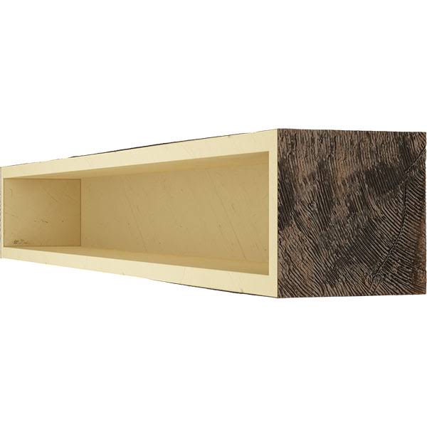 Knotty Pine Faux Wood Fireplace Mantel P61199