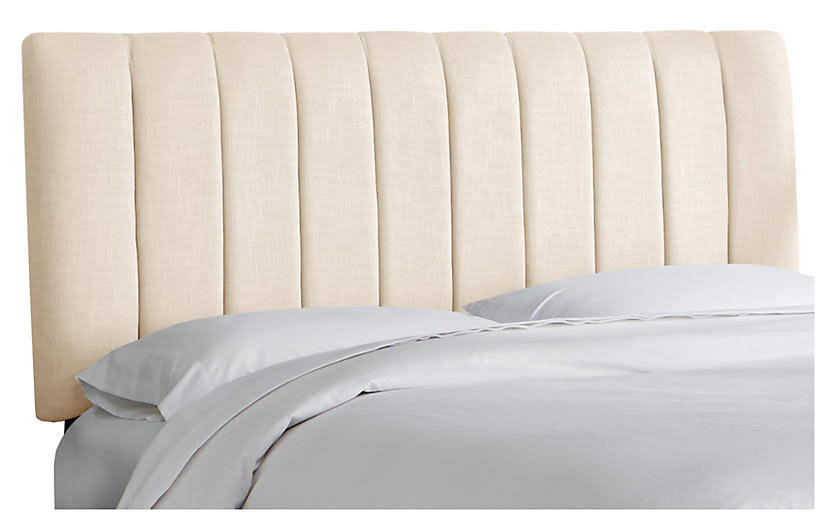 Beige Twin Channel Headboard Z329213
