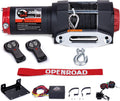 ATV Winch 3000lbs 12V Electric Winch with Wireless Remote Control Mounting Bracket W5168