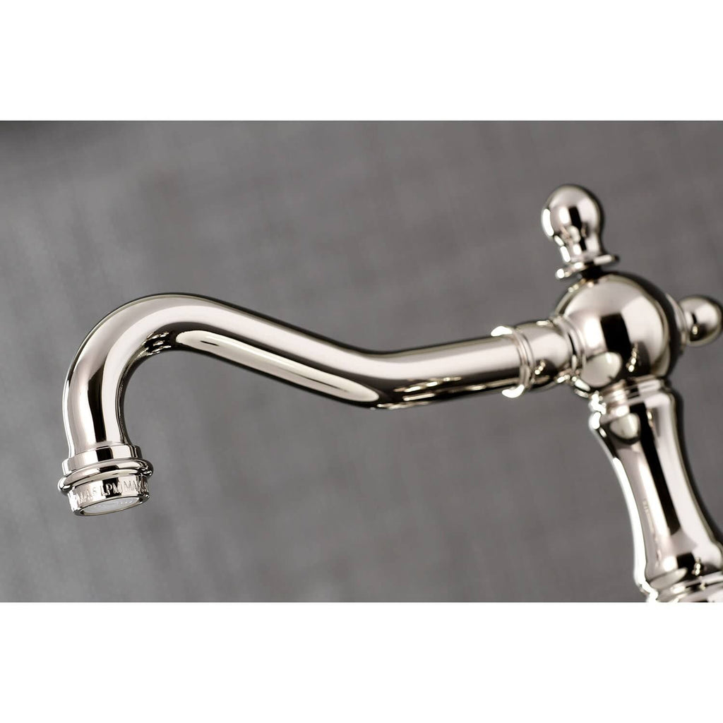 Polished Chrome Widespread Lavatory Faucet F306414