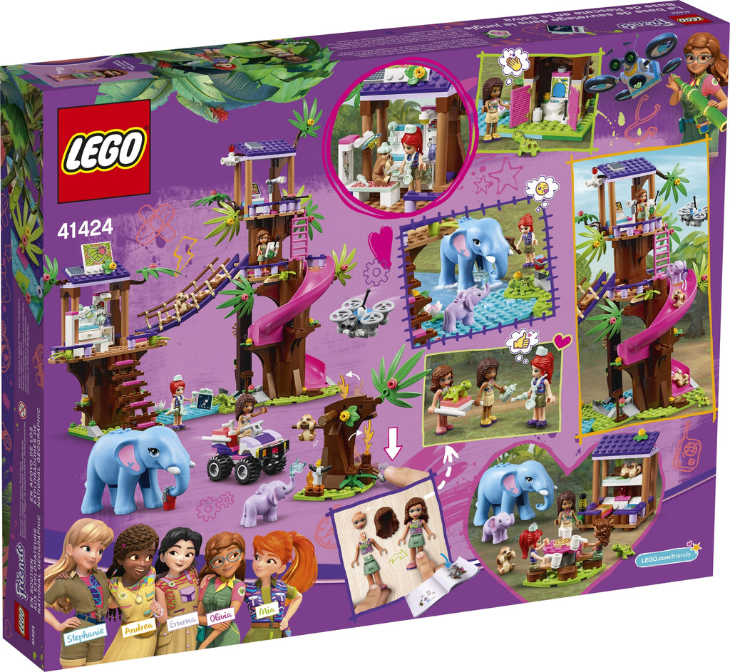 Jungle Rescue Base Animal Rescue Playset (648 Pieces) Z420