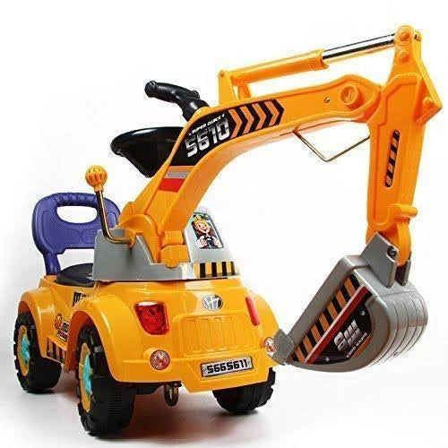 Blue Digger Scooter Ride-On Excavator B83809
