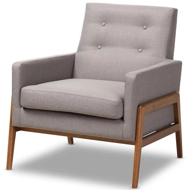 Grey 2 Piece Sofa Set with Lounge Chair X104493