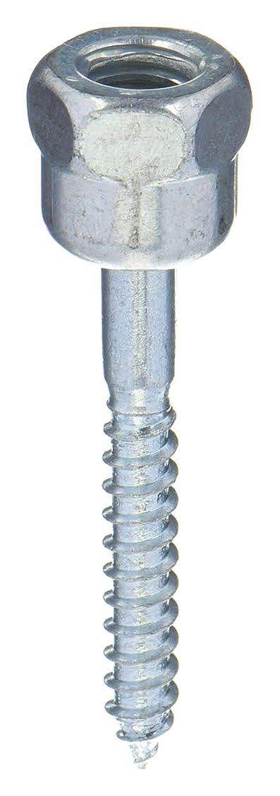 Rod Hanger with Screw Anchor, 3-1/2 in L, PK25 A2240