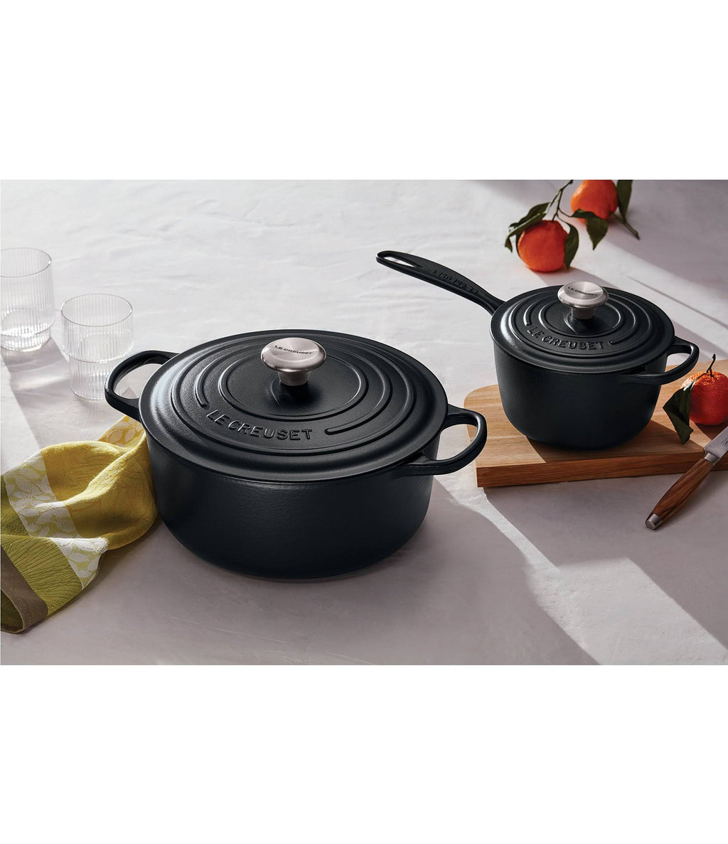 Indigo Cast Iron Saucepan I872637
