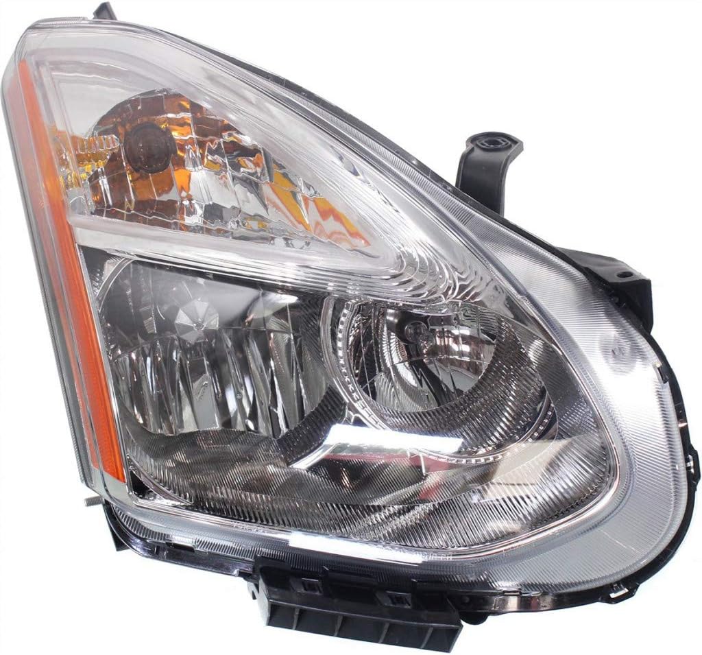 Headlight Assembly for Nissan Rogue 2011 2012 Passenger Side Halogen Y822
