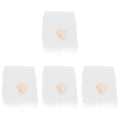 4 Sets Gnome Doll DIY Making Supplies with Faux Fur Fabric and Wooden Balls X350573