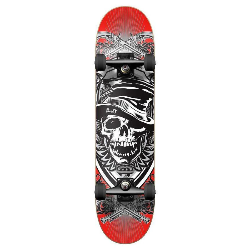 Graphic Skull Complete Skateboard V834