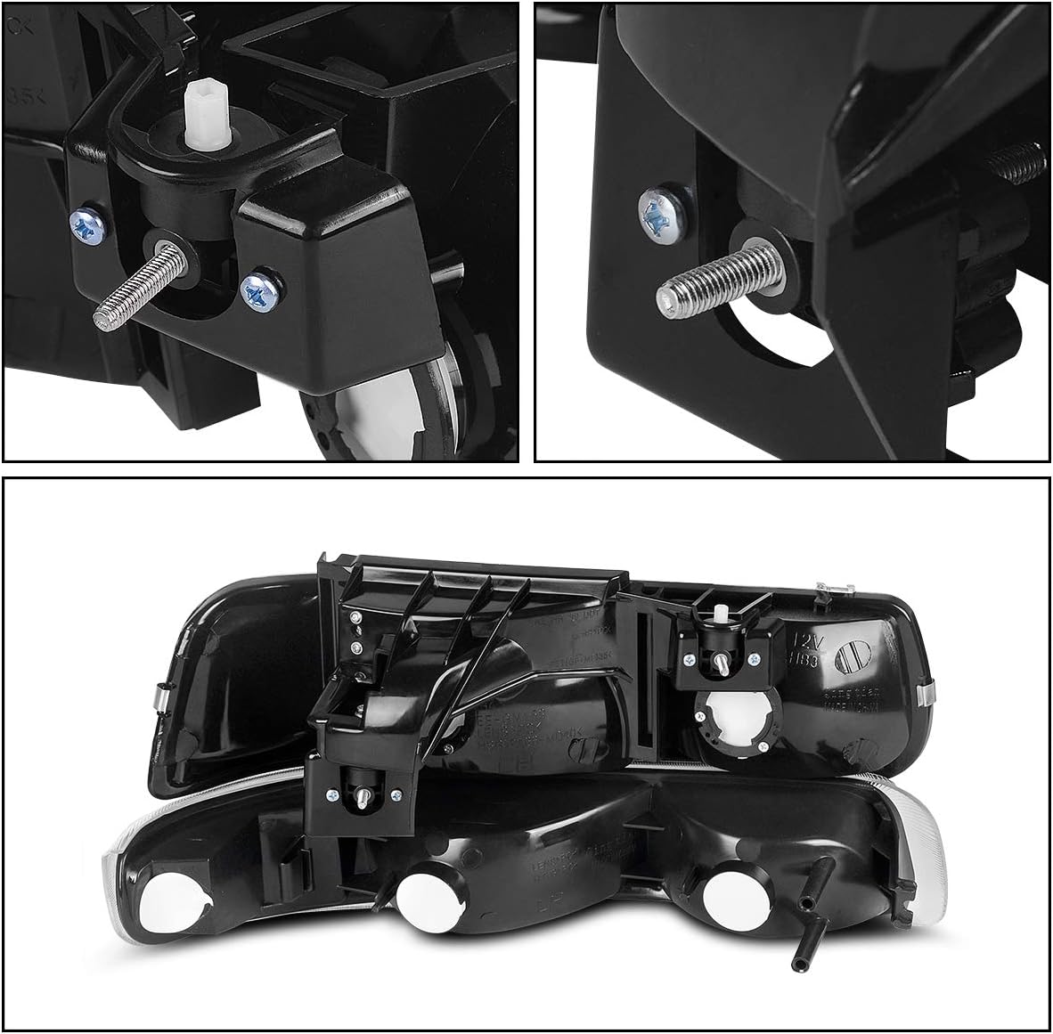 Headlight Assembly and Taillights for Chevy Silverado 1500 2500 A99040