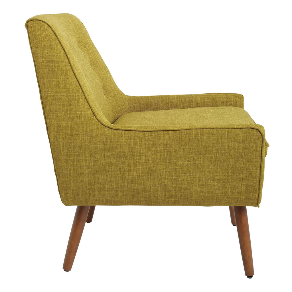 Blue Tufted Arm Chair D104380