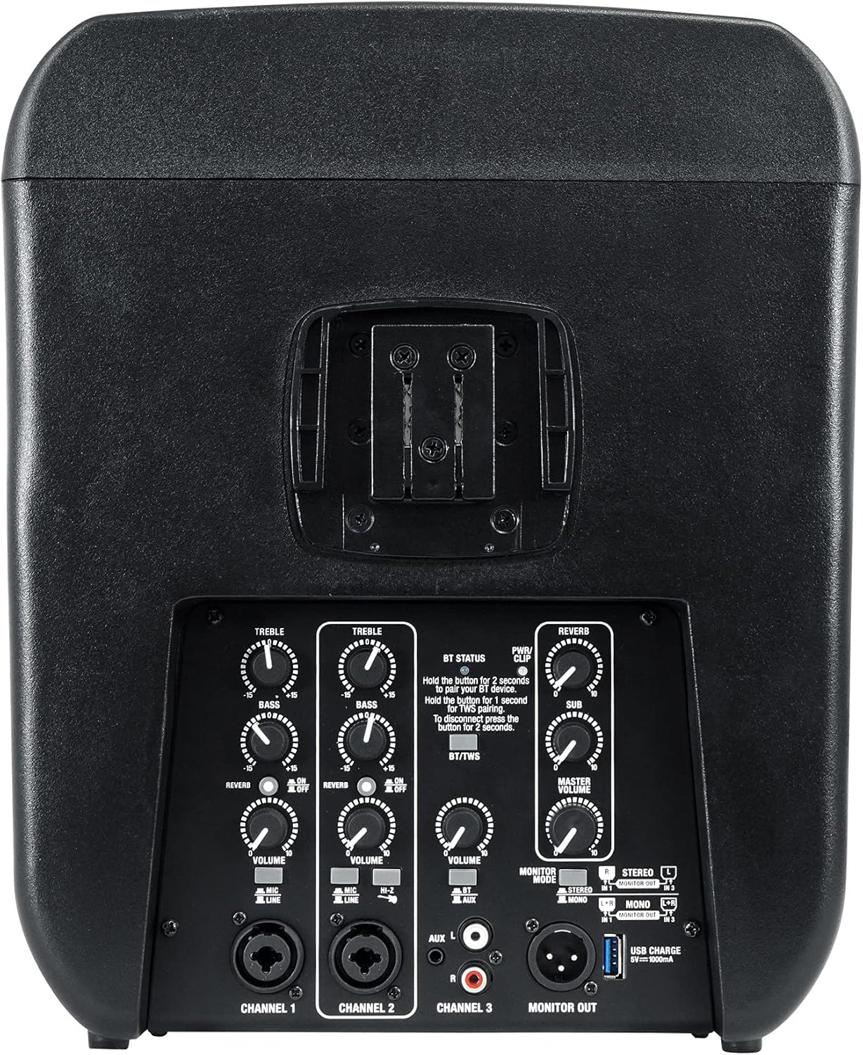 Portable Array PA DJ Speaker System with Subwoofer V67056