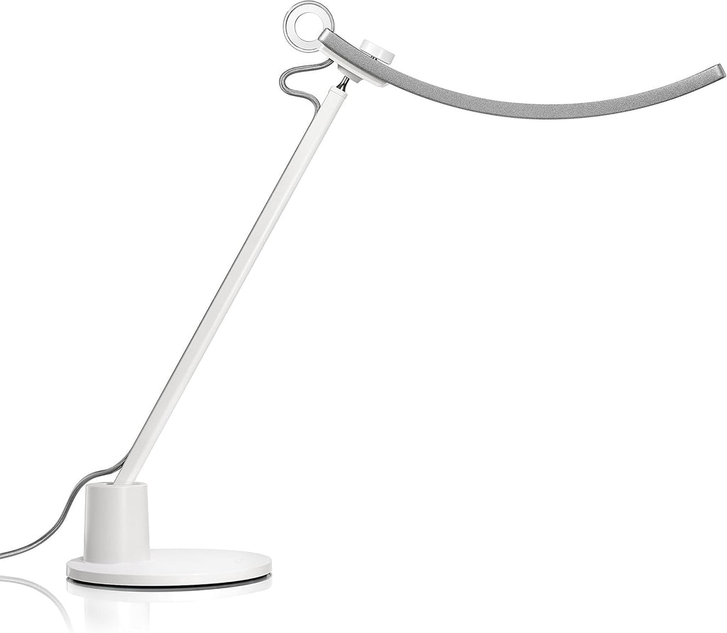 Silver Genie LED Desk Lamp with Auto-Dimming U14325