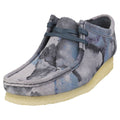 Blue Camo Wallabee Shoes I592