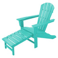 Aruba Adirondack Chair with Hideaway Ottoman P55799