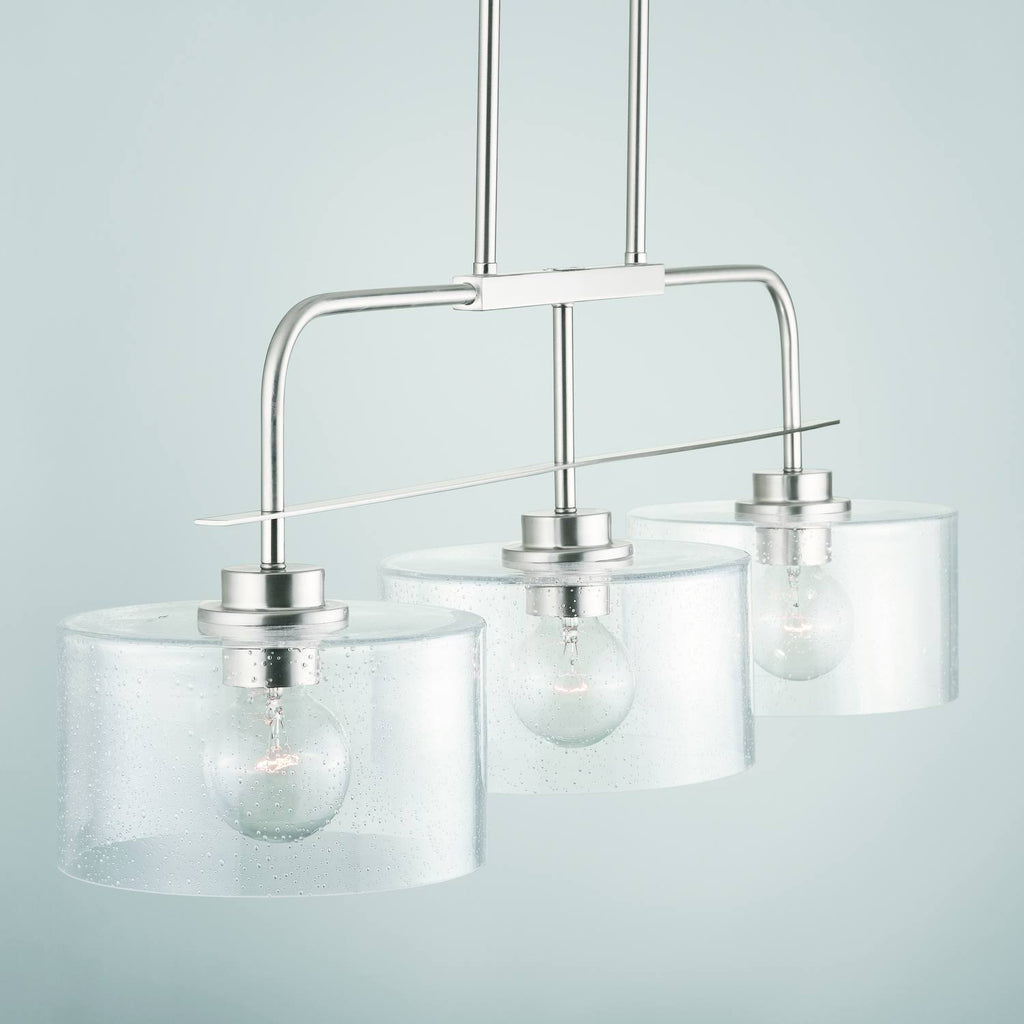 3 Light Island, Brushed Nickel J58865