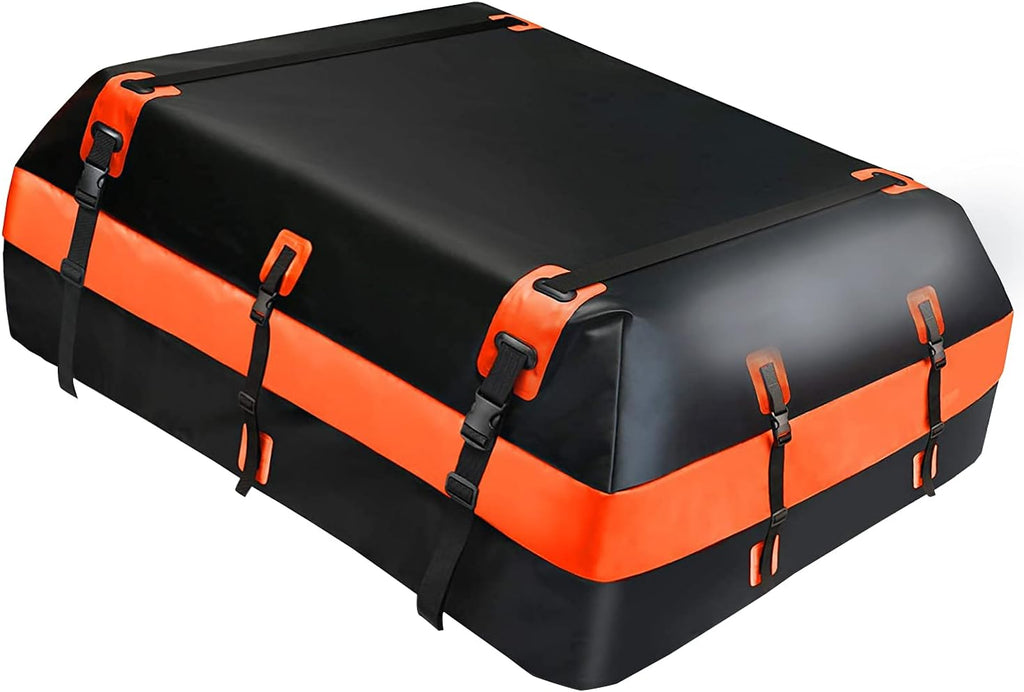 Waterproof 21 Cubic Feet Cargo Carrier with Anti-Slip Mat and Storage Bag G446
