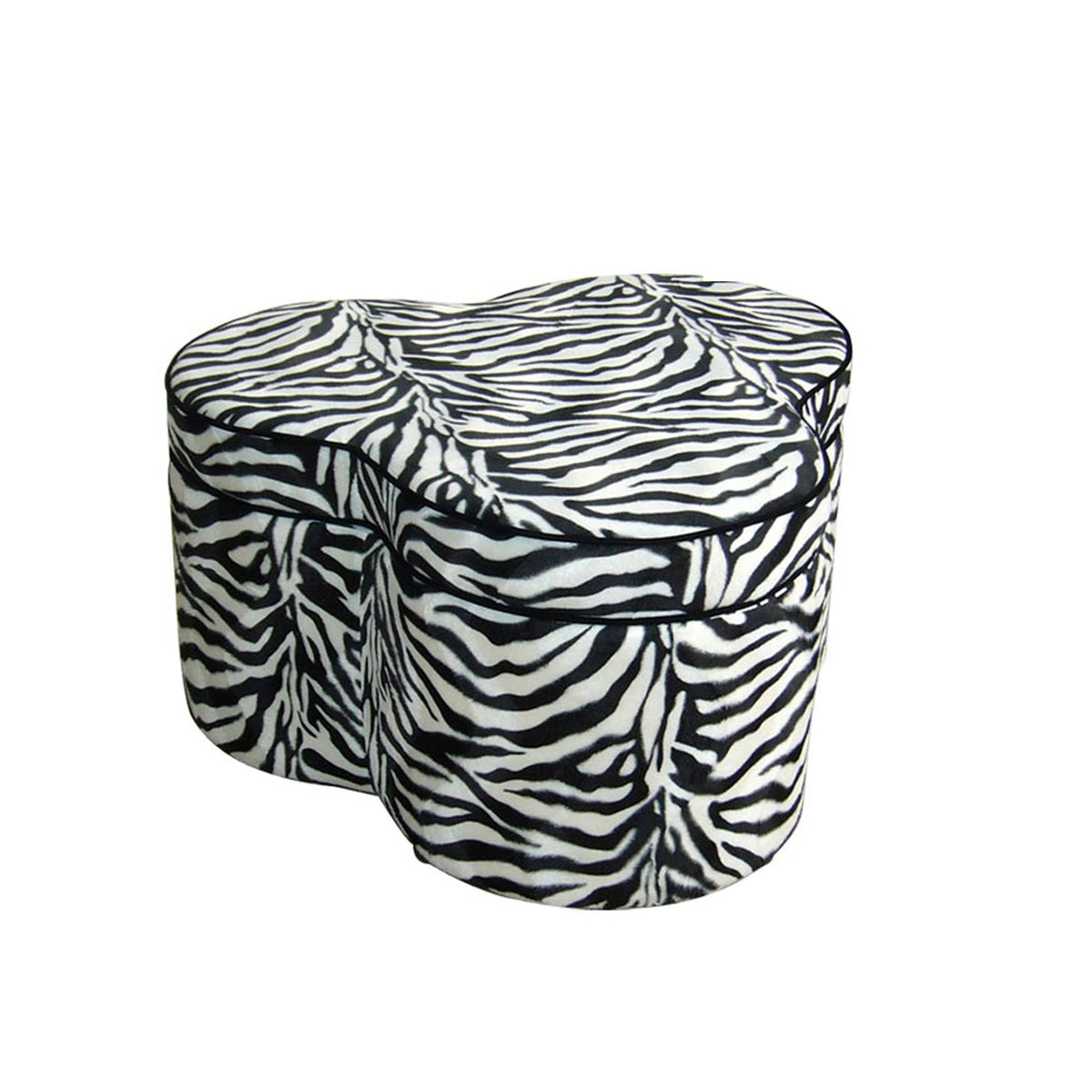 Zebra Storage Ottoman with 3 Seating S55284