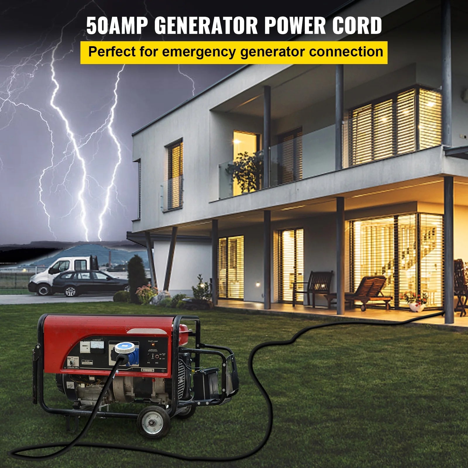 30-Foot 50-Amp Extension Cord P83239