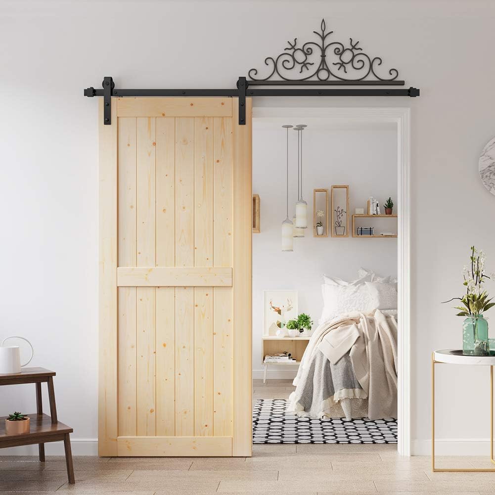 Unfinished Sliding Barn Wood Door Slab O586