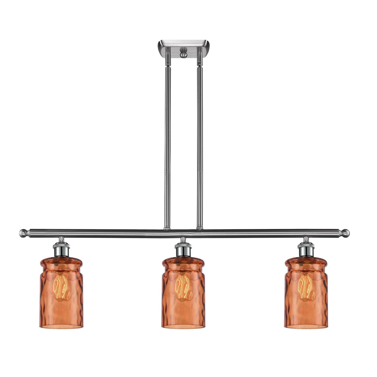 Brushed Satin Nickel 3 Light Island Light L228