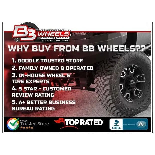 Matte Black 22x9.5 Wheel D692