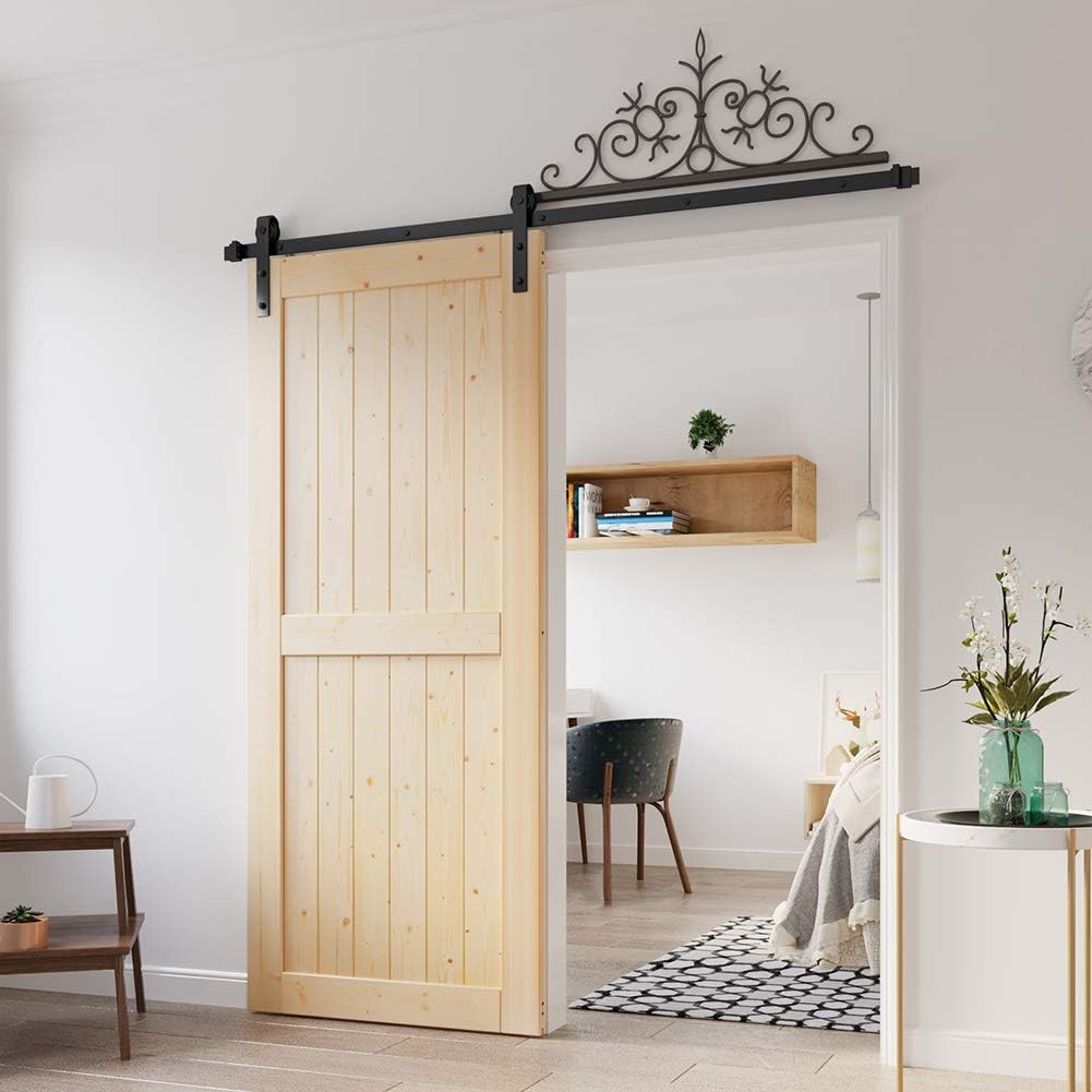 Unfinished Sliding Barn Wood Door Slab O586