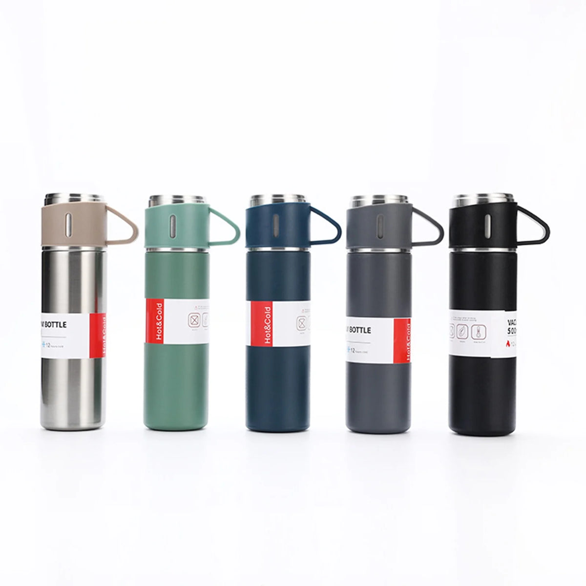 Insulated Stainless Steel Thermos Bottle 500L Y465