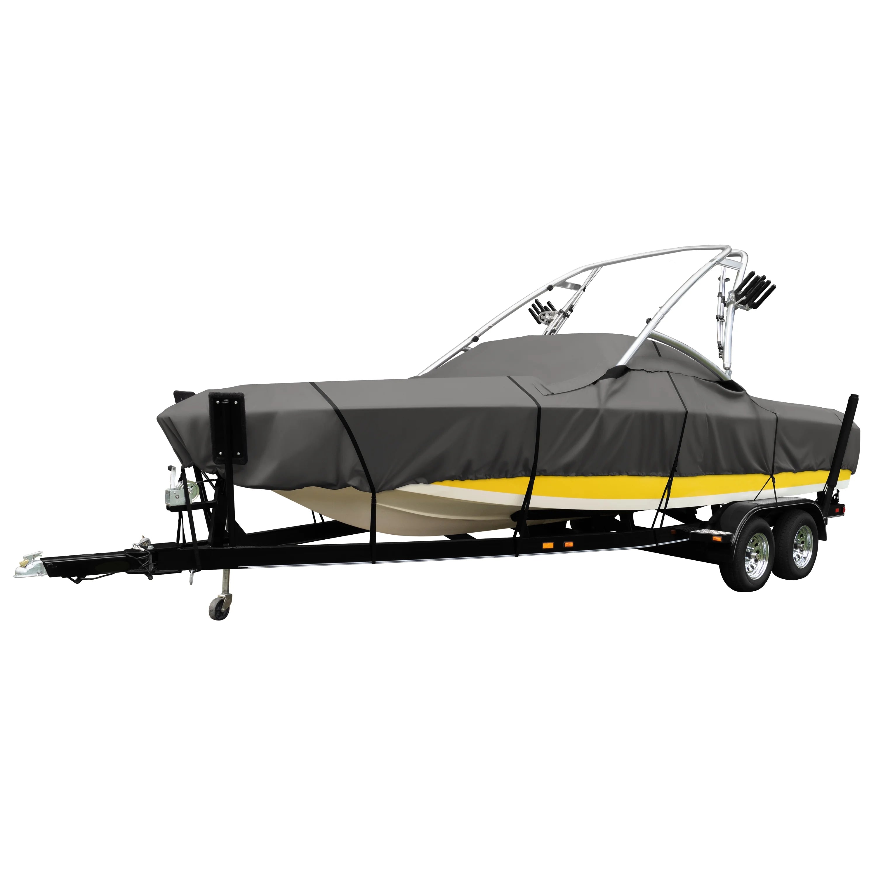 Heavy-Duty Ski & Wakeboard Tower Boat Cover S467228