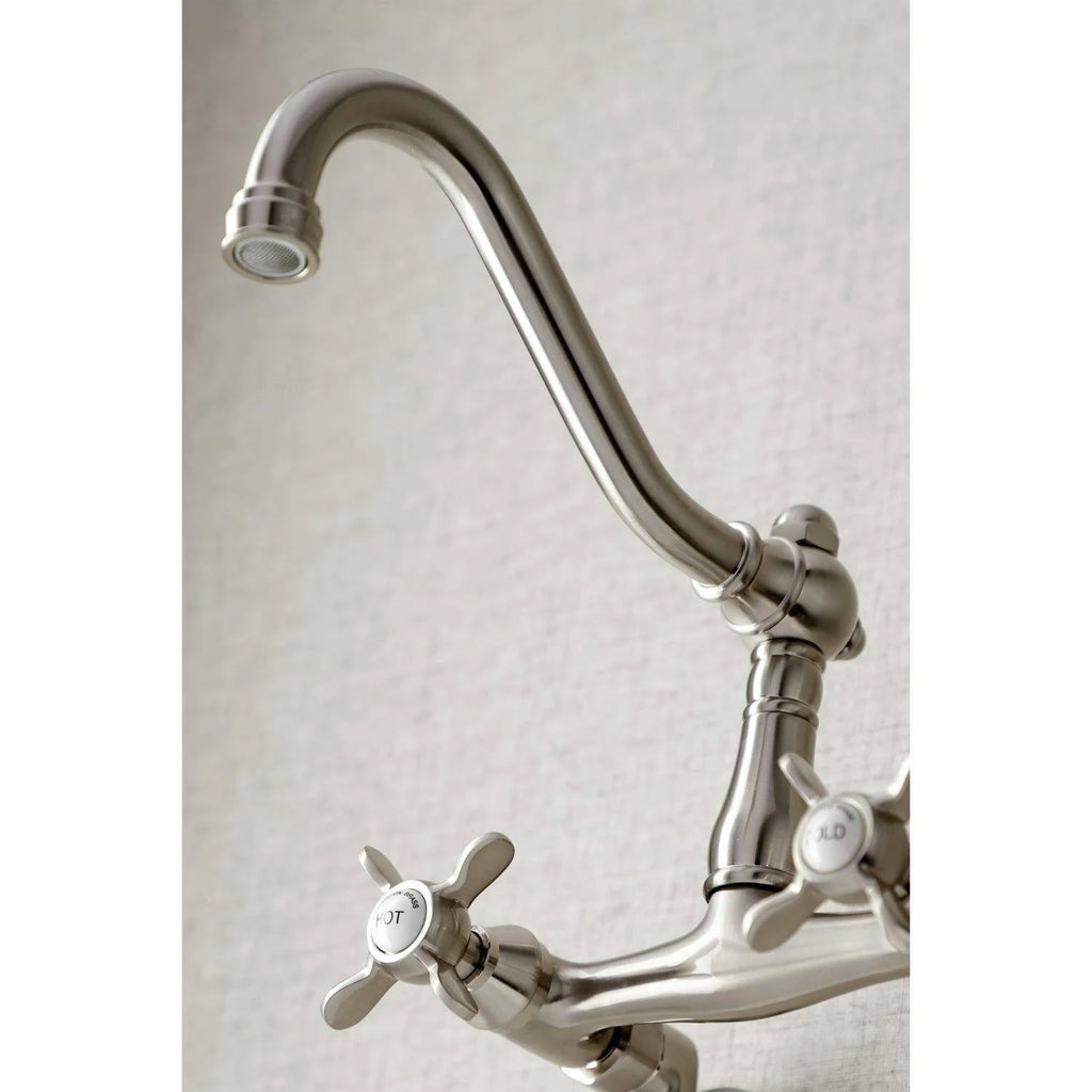 Oil Rubbed Bronze Wall Mount Kitchen Faucet L99295