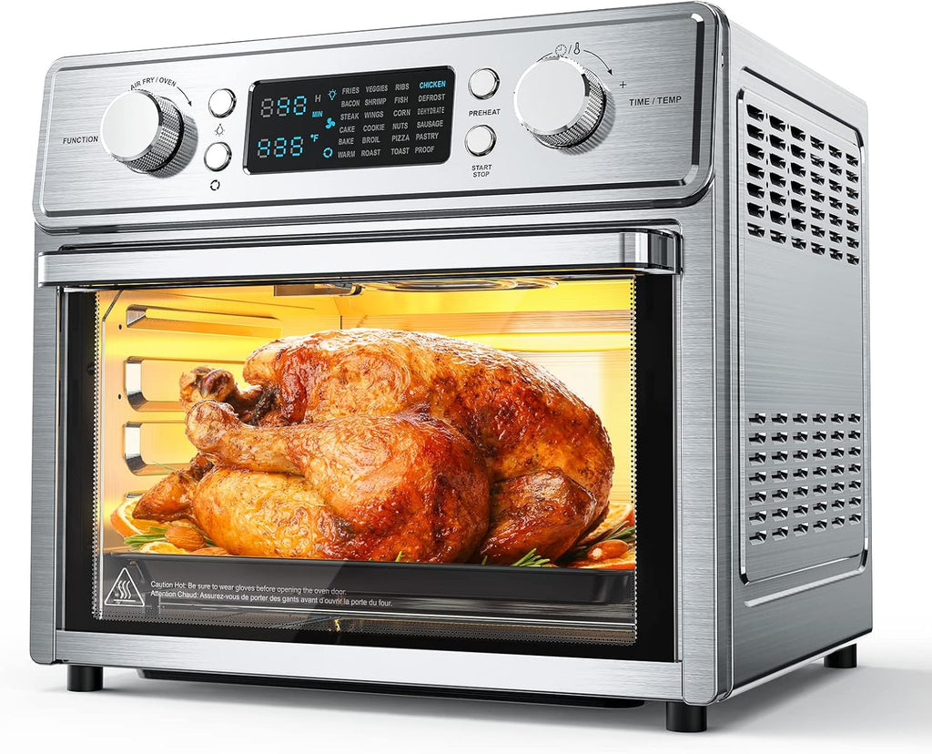 Stainless Steel 25L Convection Air Fryer Toaster Oven with Rotisserie G92551